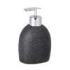 Wenko Seifenspender Puro 0,29 L Polyresin 9,4 X 15,2 X 6,5 Cm Anthrazit -Wenko 38498 sb freisteller de 01