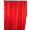 Wenko Anti-Schimmel Duschvorhang Uni 180 Cm X 200 Cm Rot -Wenko 3853074 1068 20037100 0