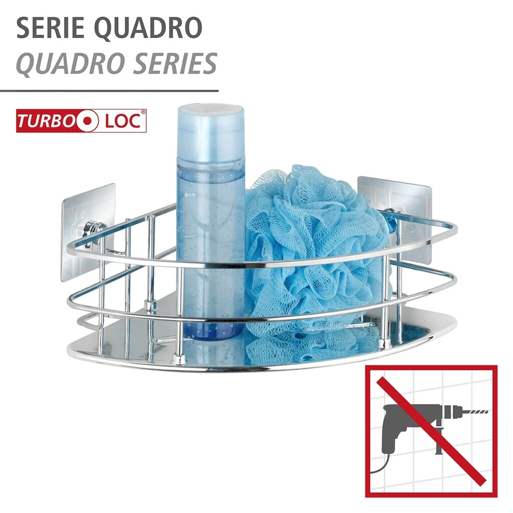 WENKO Eckregal »Turbo-Loc Quadro«, 1 Ablage 8 WENKO Eckregal »Turbo-Loc Quadro«, 1 Ablage – Bild 6