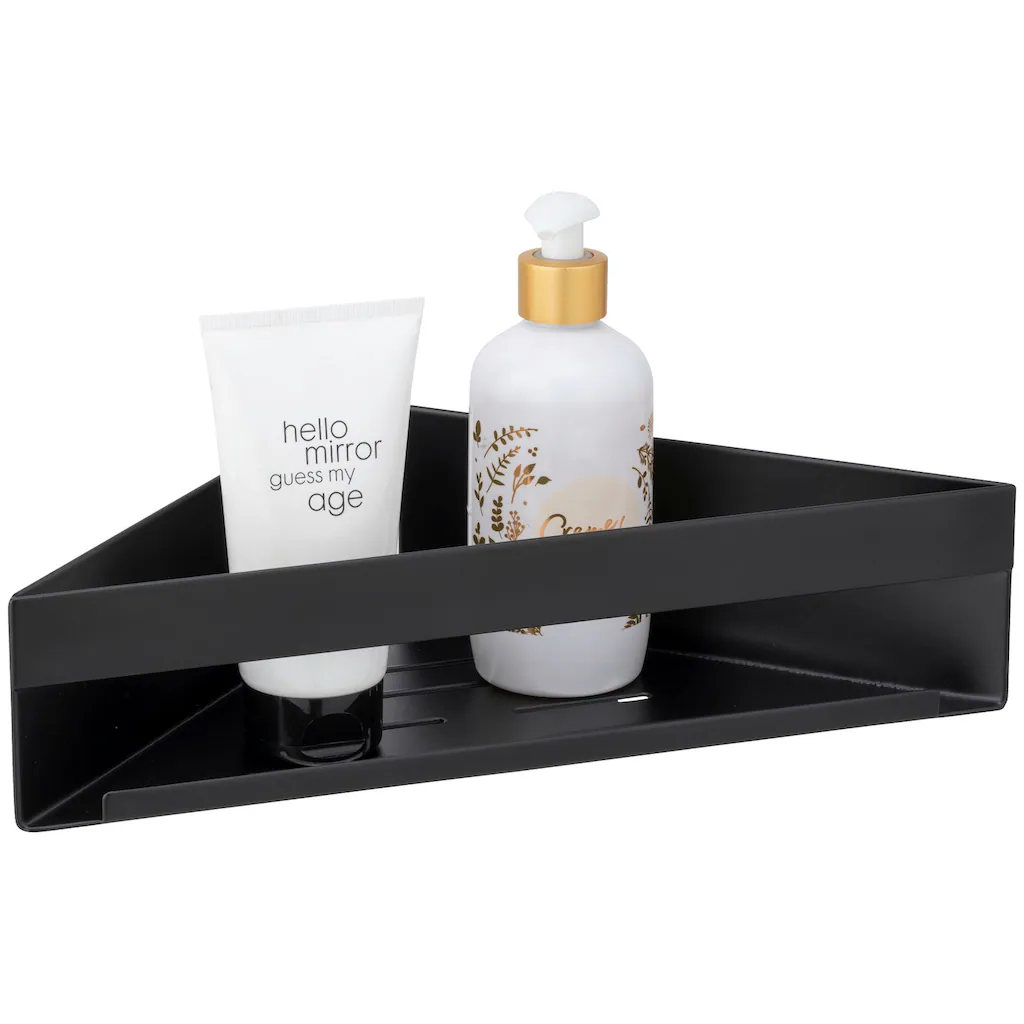 WENKO Badregal »Turbo-Loc® Genova«, Befestigen Ohne Bohren In Der Ecke 4 WENKO Badregal »Turbo-Loc® Genova«, Befestigen Ohne Bohren In Der Ecke – Bild 2