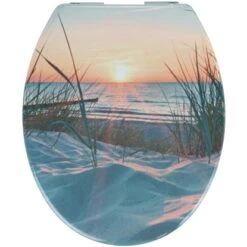 Wenko WC-Sitz Sunset Aus Duroplast Mit Absenkautomatik