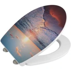 Wenko Premium WC-Sitz Sunset Duroplast Mit Absenkautomatik Mehrfarbig -Wenko 4008838153888 1068 03