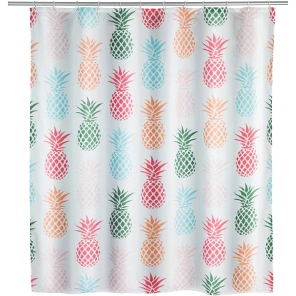 Wenko Duschvorhang Ananas 180 Cm X 200 Cm Polyester Mehrfarbig 3 Wenko Duschvorhang Ananas 180 Cm X 200 Cm Polyester Mehrfarbig