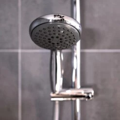 Wenko Duschkopf Basic Grau Kunststoff (ABS), 10 X 10 Cm Grau Chrom 19 Wenko Duschkopf Basic Grau Kunststoff (ABS), 10 X 10 Cm Grau Chrom -Wenko 4008838266564 1068 AB 02