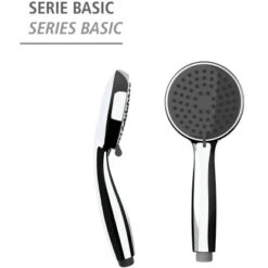 Wenko Duschkopf Basic Grau Kunststoff (ABS), 10 X 10 Cm Grau Chrom 14 Wenko Duschkopf Basic Grau Kunststoff (ABS), 10 X 10 Cm Grau Chrom -Wenko 4008838266564 1068 AI 01