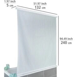 Wenko Duschrollo 128 Cm X 240 Cm 14 Wenko Duschrollo 128 Cm X 240 Cm -Wenko 4008838278963 1068 04