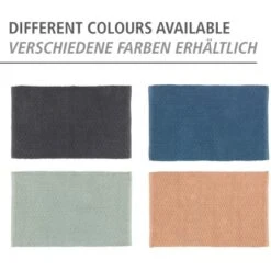Wenko Badematte Mona 50 Cm X 80 Cm Dunkelgrau 10 Wenko Badematte Mona 50 Cm X 80 Cm Dunkelgrau -Wenko 4008838311622 1068 04