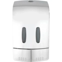 Wenko Desinfektionsmittel- Und Seifenspender Tartas 2-Kammer Chrom