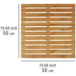 Wenko Baderost Indoor & Outdoor Bambus Rutschhemmende Unterseite 50 Cm X 50 Cm 15 Wenko Baderost Indoor & Outdoor Bambus Rutschhemmende Unterseite 50 Cm X 50 Cm -Wenko 4008838338780 1068 04