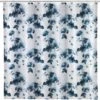 Wenko Anti-Schimmel Duschvorhang Rose Bleu Polyester 180 Cm X 200 Cm -Wenko 4008838345979 1068 01