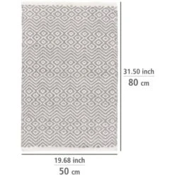 Wenko Badematte Abai Aus Recycelten PET Flaschen 50 Cm X 80 Cm 17 Wenko Badematte Abai Aus Recycelten PET Flaschen 50 Cm X 80 Cm -Wenko 4008838347164 1068 04