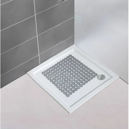 Wenko Duscheinlage Belem 54 Cm X 54 Cm Grau 10 Wenko Duscheinlage Belem 54 Cm X 54 Cm Grau – Bild 8