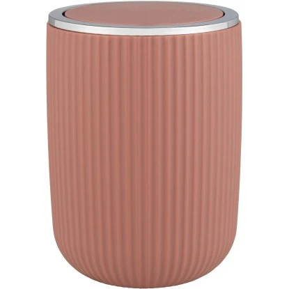 Wenko Schwingdeckeleimer Agropoli S Kosmetikeimer Mit Schwingdeckel 2 L Altrosa 4 Wenko Schwingdeckeleimer Agropoli S Kosmetikeimer Mit Schwingdeckel 2 L Altrosa – Bild 2