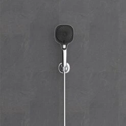 Wenko Duschkopfhalter Liberta Befestigen Ohne Bohren Chrom -Wenko 4008838354087 1068 AB 04