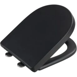 Wenko WC-Sitz Exclusive Nr. 3 Mit Absenkautomatik Aus Duroplast Schwarz Matt -Wenko 4008838354391 1068 03