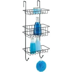 Wenko Duschregal Revigo Mit 3 Ablagen 22,5 Cm X 57 Cm X 18,5 Cm Schwarz 7 Wenko Duschregal Revigo Mit 3 Ablagen 22,5 Cm X 57 Cm X 18,5 Cm Schwarz -Wenko 4008838359495 1068 S 02