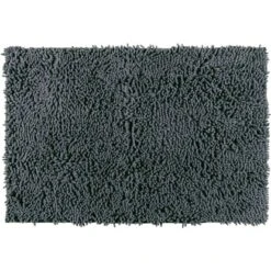 Wenko Badteppich Chenille 50 Cm X 80 Cm Grau