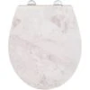Wenko Premium WC-Sitz White Marble Aus Duroplast Mit Absenkautomatik -Wenko 4008838363331 1068 01