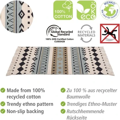 Wenko Badematte Bere Aus Zertifizierter Recycelter Baumwolle 4 Wenko Badematte Bere Aus Zertifizierter Recycelter Baumwolle – Bild 2