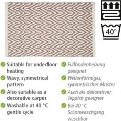 Wenko Badematte Altai Aus Recycelten PET-Flaschen 100 % Polyester 17 Wenko Badematte Altai Aus Recycelten PET-Flaschen 100 % Polyester -Wenko 4008838384732 1068 03