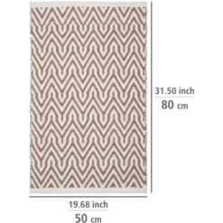 Wenko Badematte Altai Aus Recycelten PET-Flaschen 100 % Polyester 18 Wenko Badematte Altai Aus Recycelten PET-Flaschen 100 % Polyester -Wenko 4008838384732 1068 04