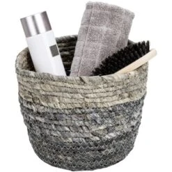 Wenko Aufbewahrungskorb Coppitella Blau100% Naturfaser 16 Wenko Aufbewahrungskorb Coppitella Blau100% Naturfaser -Wenko 4008838393796 1068 6