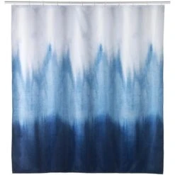 Wenko Duschvorhang Alara Recyceltes Polyester 180 Cm X 200 Cm