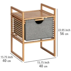 WENKO Beistelltisch »Bahari«, BxTxH: 40x40x56 Cm, Aus Bambus 13 WENKO Beistelltisch »Bahari«, BxTxH: 40x40x56 Cm, Aus Bambus -Wenko 431bfdba1bdf53044b70b303813dd050