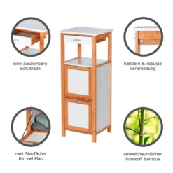 WENKO Ablageregal »Finja«, 2 Ablagen