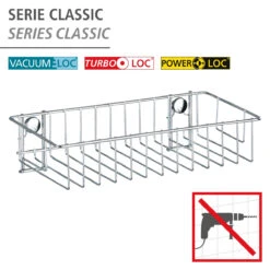 Wenko Wandablage „Classic“ -Wenko 480099 Wenko Wandablage Classic 20632100 03