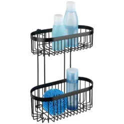 WENKO Wandregal »Classic Plus Black«, 2 Körbe -Wenko 4bbd0a47336a2fd3abb24c26c358ba52