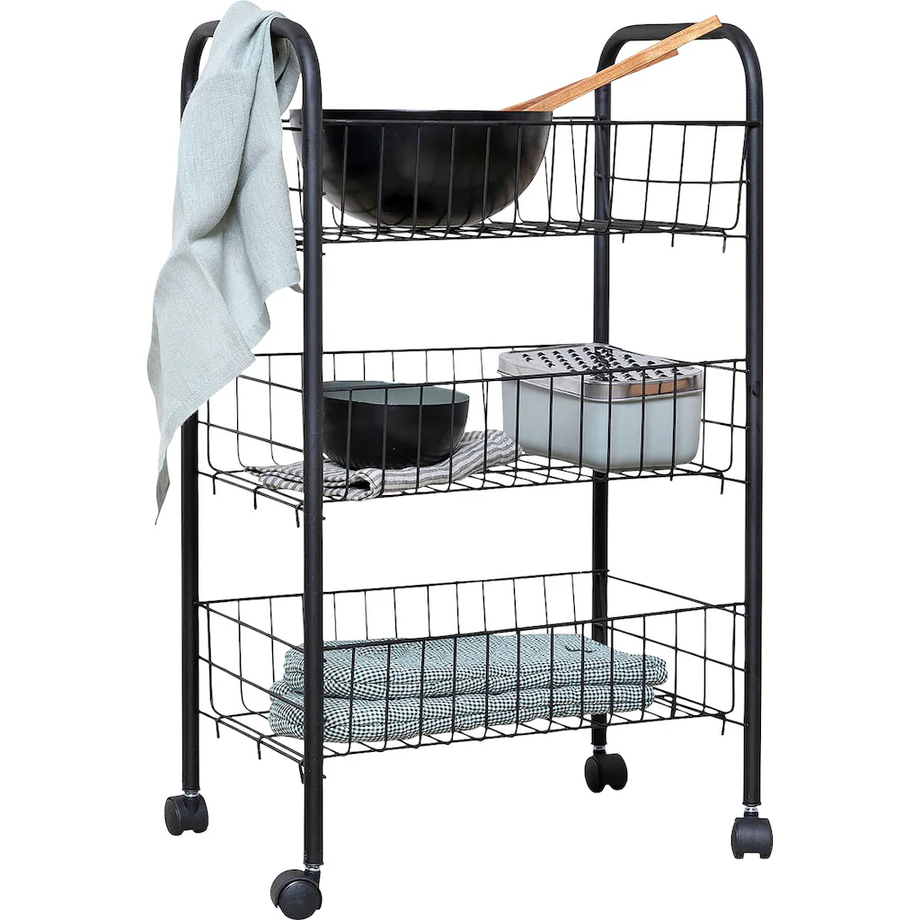 WENKO Regalwagen »Florenz«, 3 Ablagen 3 WENKO Regalwagen »Florenz«, 3 Ablagen