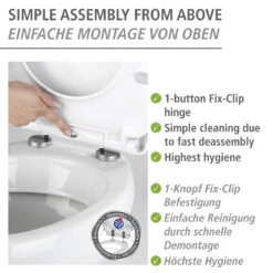 Wenko WC-Sitz Softness, Antibakteriell 8 Wenko WC-Sitz Softness, Antibakteriell -Wenko 501298 Wenko WC Sitz Softness antibakteriell 24939100 03