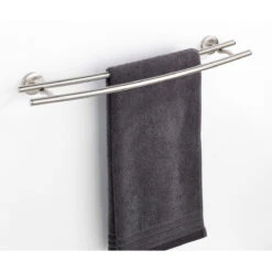 Wenko Handtuchstange „Duo Cuba“, Matt 8 Wenko Handtuchstange „Duo Cuba“, Matt -Wenko 502916 Wenko Handtuchstange Duo Cuba matt 24296100 03