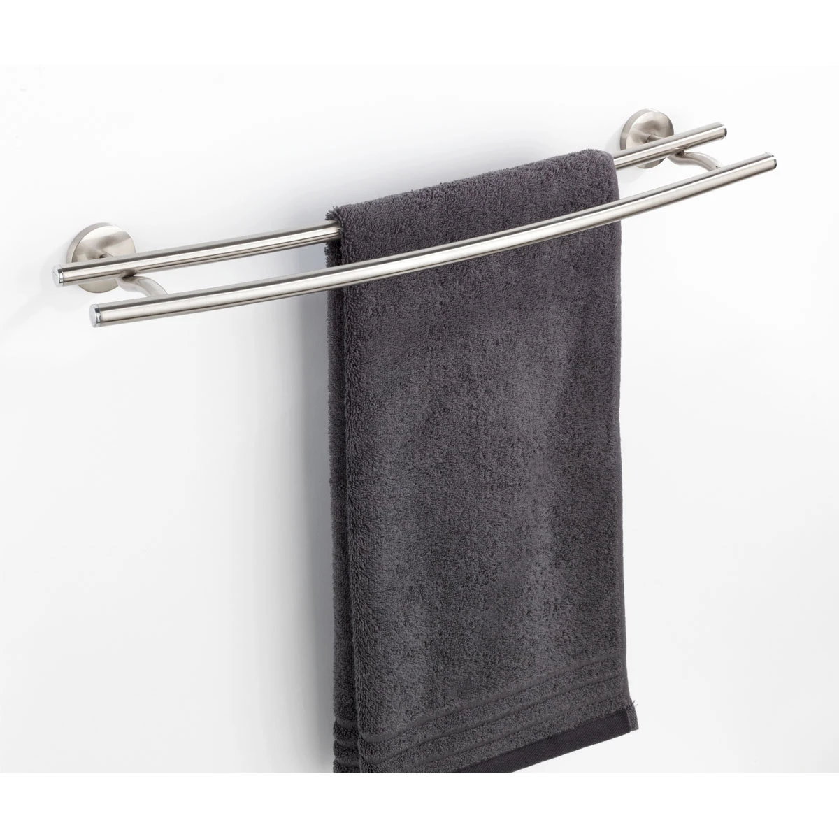 Wenko Handtuchstange „Duo Cuba“, Matt 5 Wenko Handtuchstange „Duo Cuba“, Matt – Bild 3