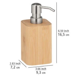 Wenko Seifenspender „Bambusa“ -Wenko 503019 Wenko Seifenspender Bambusa 24747100 03