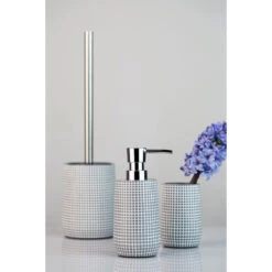 Wenko Seifenspender „Ohrid“, Silber-grau, 270 Ml -Wenko 503399 Wenko Seifenspender Ohrid silber grau 270 ml 23763100 02