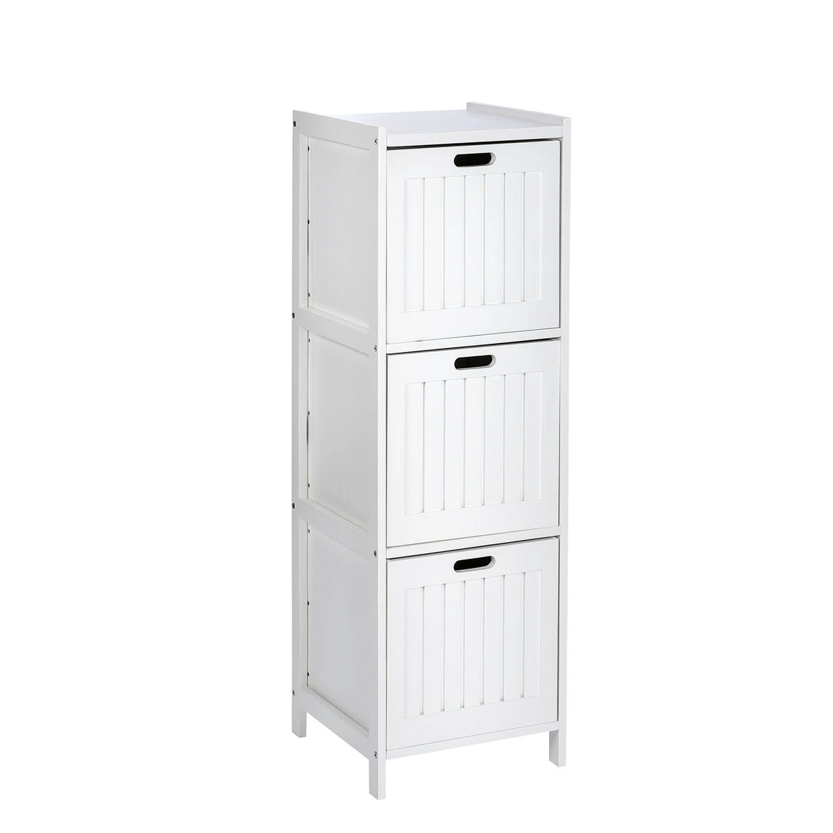 Wenko Regal Oslo 3 Schubladen, Echtholz, Badregal 3 Wenko Regal Oslo 3 Schubladen, Echtholz, Badregal