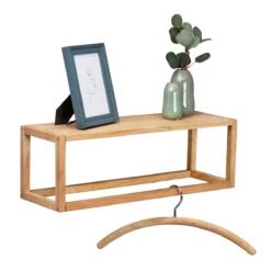 Wenko Wandregal Ferrara, Wandablage Aus Wallnussholz -Wenko 514420 Wenko Wandregal Ferrara Wandablage aus Wallnussholz 24973800 05