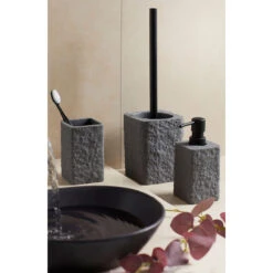 Wenko Seifenspender Und Zahnputzbecher Villata, Grau, 2-teiliges Set 5 Wenko Seifenspender Und Zahnputzbecher Villata, Grau, 2-teiliges Set -Wenko 514443 Wenko Seifenspender und Zahnputzbecher Villata Grau 2 te 69587800 02