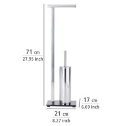 Wenko Stand WC-Garnitur Lava -Wenko 514774 Wenko Stand WC Garnitur Lava 22091100 04