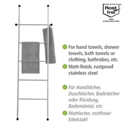 Wenko Handtuchleiter Vita, Handtuchhalter -Wenko 514808 Wenko Handtuchleiter Vita Handtuchhalter 23176100 03