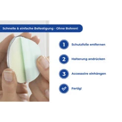 Wenko Turbo-Loc® Antibeschlagspiegel Edelstahl, Befestigen Ohne Bohren 19 Wenko Turbo-Loc® Antibeschlagspiegel Edelstahl, Befestigen Ohne Bohren -Wenko 514878 Wenko Turbo Loc Antibeschlagspiegel Edelstahl Befestigen 22734100 06