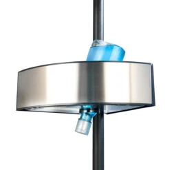 Wenko Teleskop-Duschecke Premium Big Black, Edelstahl Rostfrei -Wenko 515253 Wenko Teleskop Duschecke Premium Big Black Edelstahl ros 23862100 09