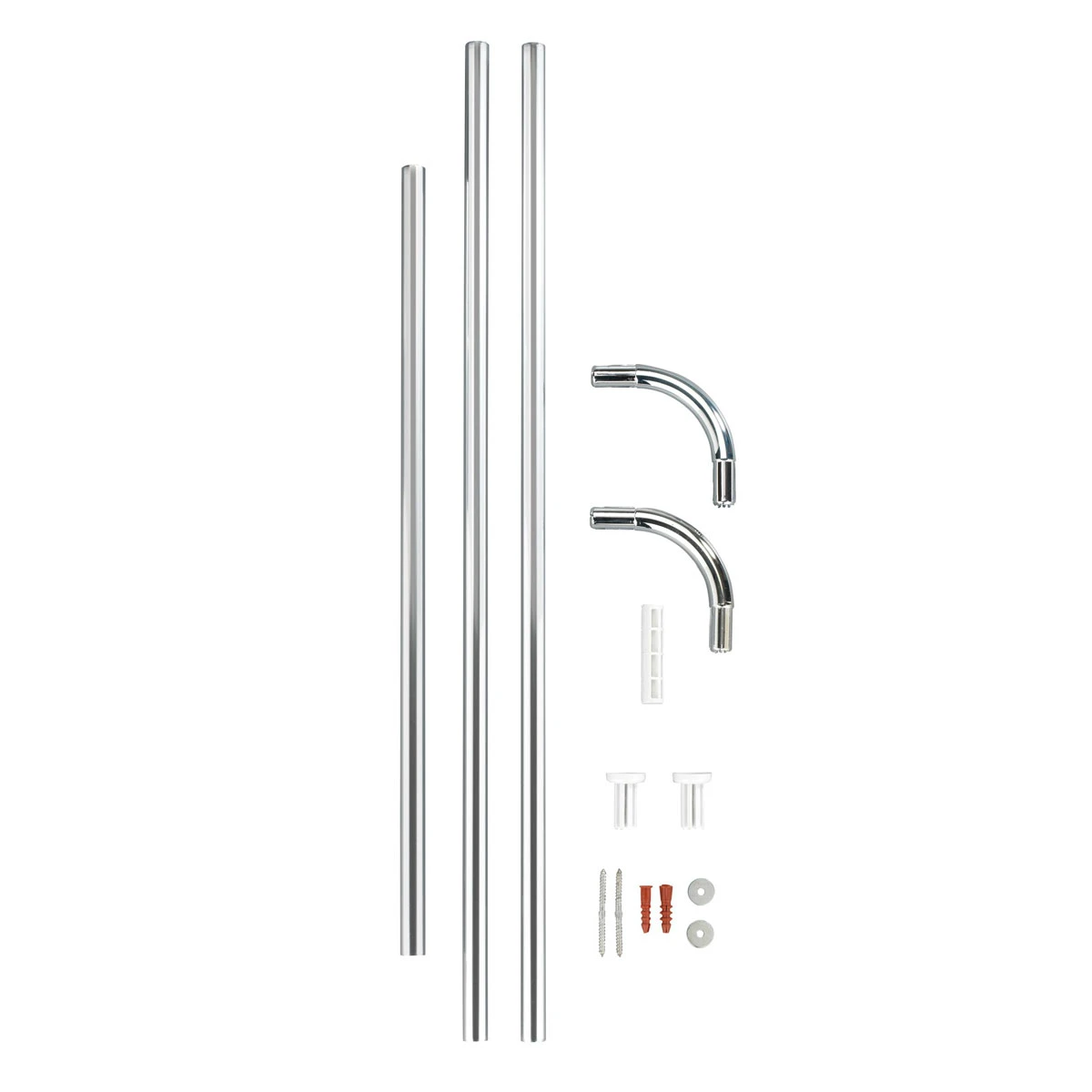 Wenko Winkelstange Universal Chrom, 20 Mm 10 Wenko Winkelstange Universal Chrom, 20 Mm – Bild 8