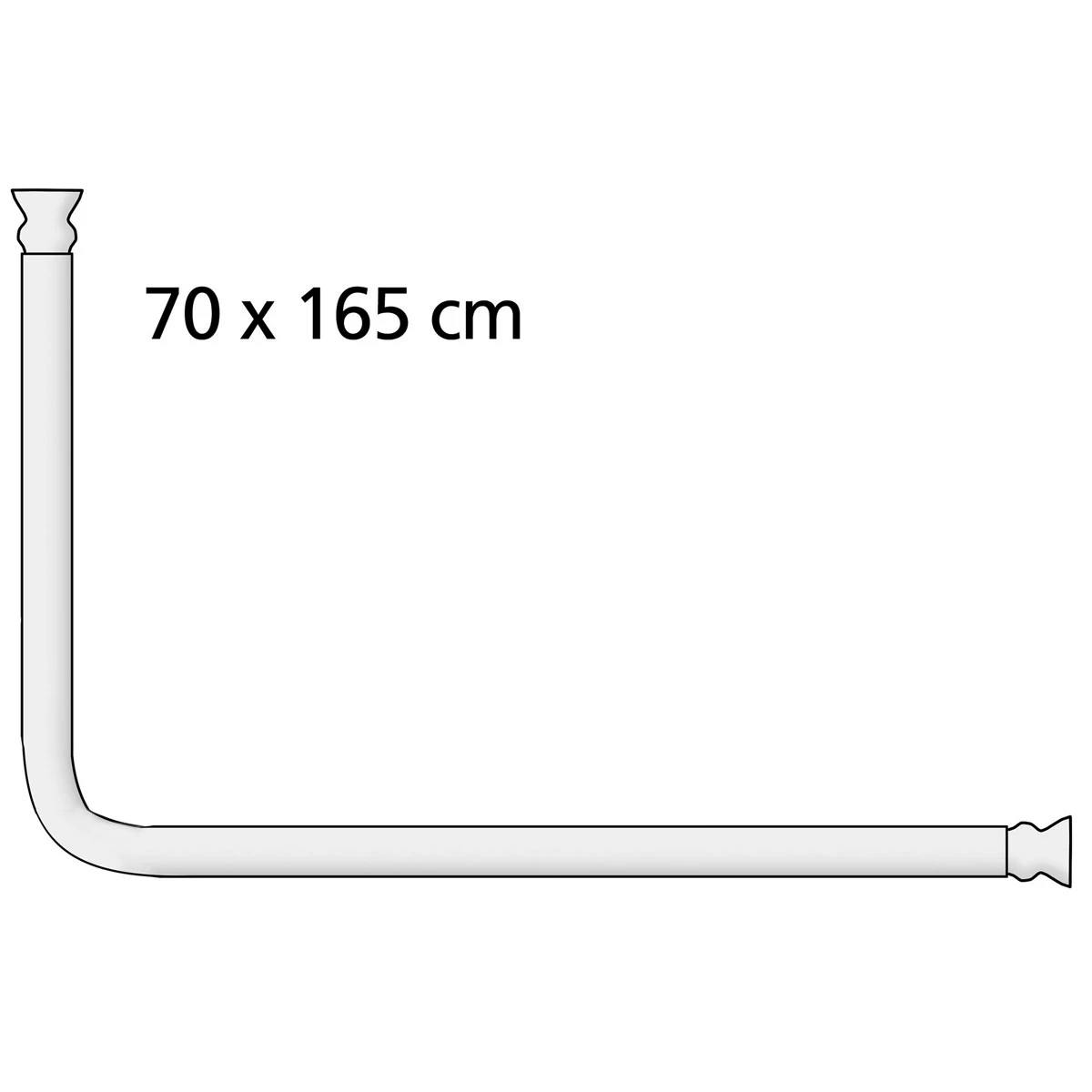 Wenko Winkelstange Universal Chrom, 20 Mm 13 Wenko Winkelstange Universal Chrom, 20 Mm – Bild 11