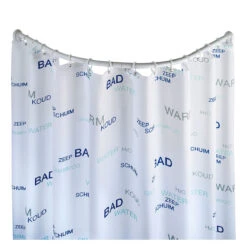 Wenko Rundduschstange Weiß, 80 X 80 / 90 X 90 Cm