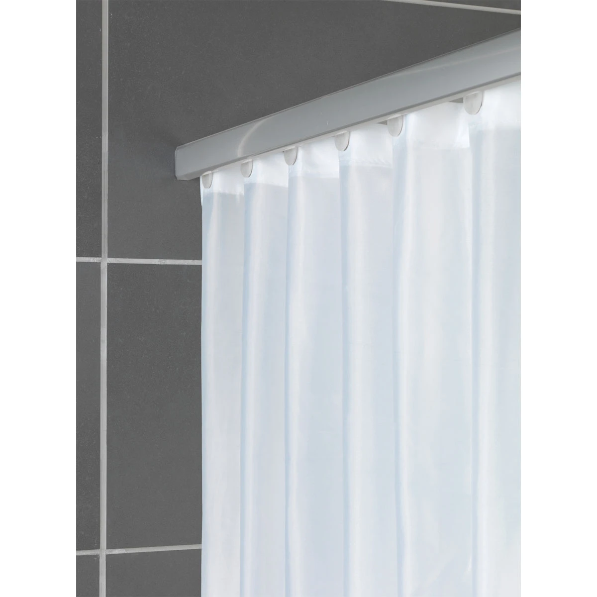 Wenko Teleskop-Duschschiene Era Chrom 75-125 Cm, Duschvorhangschiene – Bild 11