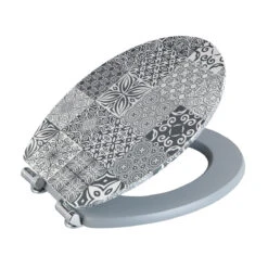 Wenko Premium WC-Sitz Portugal, MDF, Mit Absenkautomatik 9 Wenko Premium WC-Sitz Portugal, MDF, Mit Absenkautomatik -Wenko 516382 Wenko Premium WC Sitz Portugal MDF mit Absenkautomatik 23778100 03