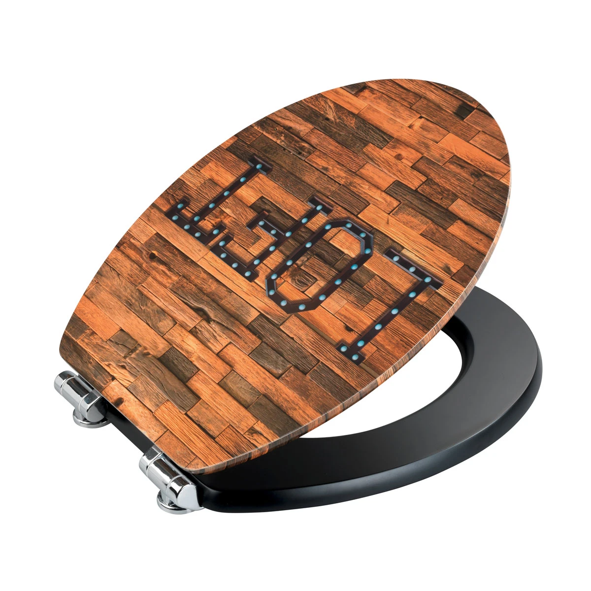 Wenko Premium WC-Sitz Loft, MDF, Mit Absenkautomatik 5 Wenko Premium WC-Sitz Loft, MDF, Mit Absenkautomatik – Bild 3